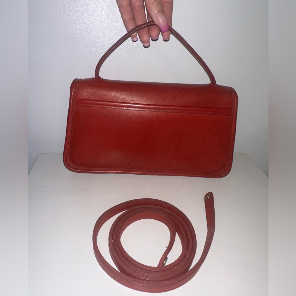 Vintage Coach Geometric Clutch Bag! - Picture 2 of 10